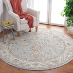 Safavieh Hamilton 108 Rug, HLT108 - Blue / Gold