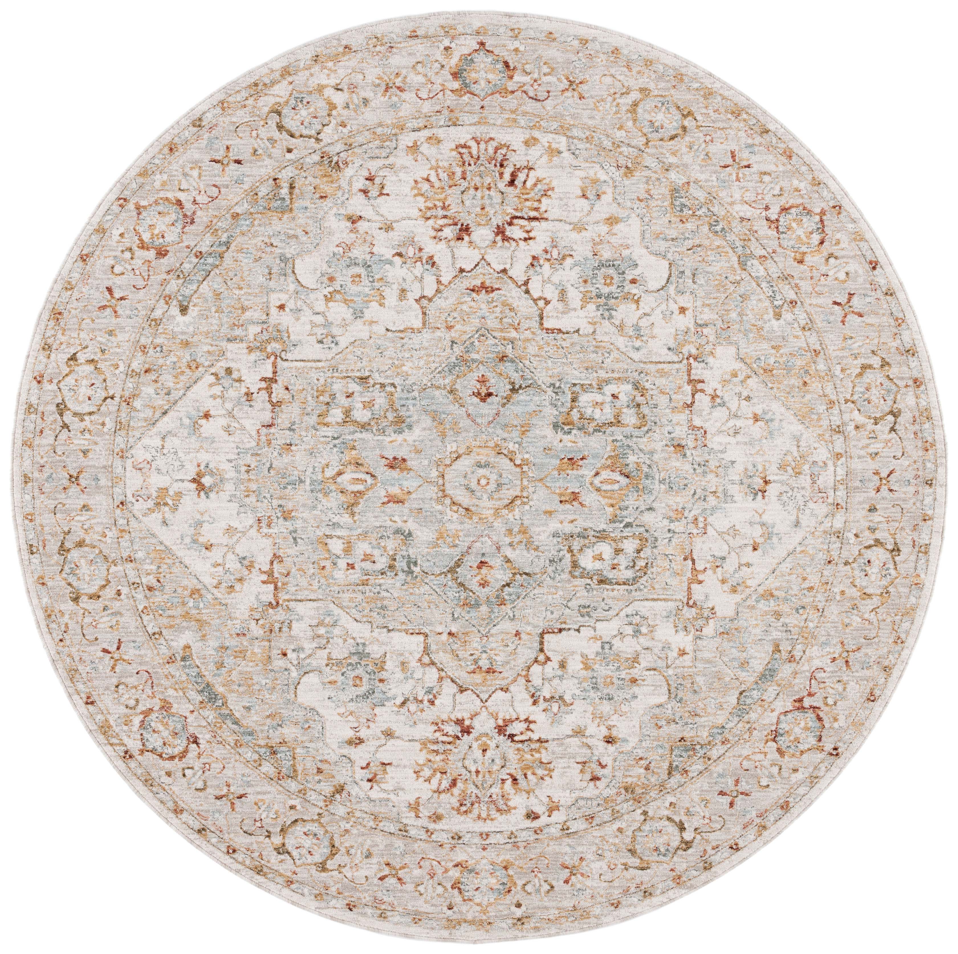 Safavieh Hamilton 110 Rug, HLT110 - Ivory / Blue