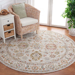 Safavieh Hamilton 112 Rug, HLT112 - Grey / Rust