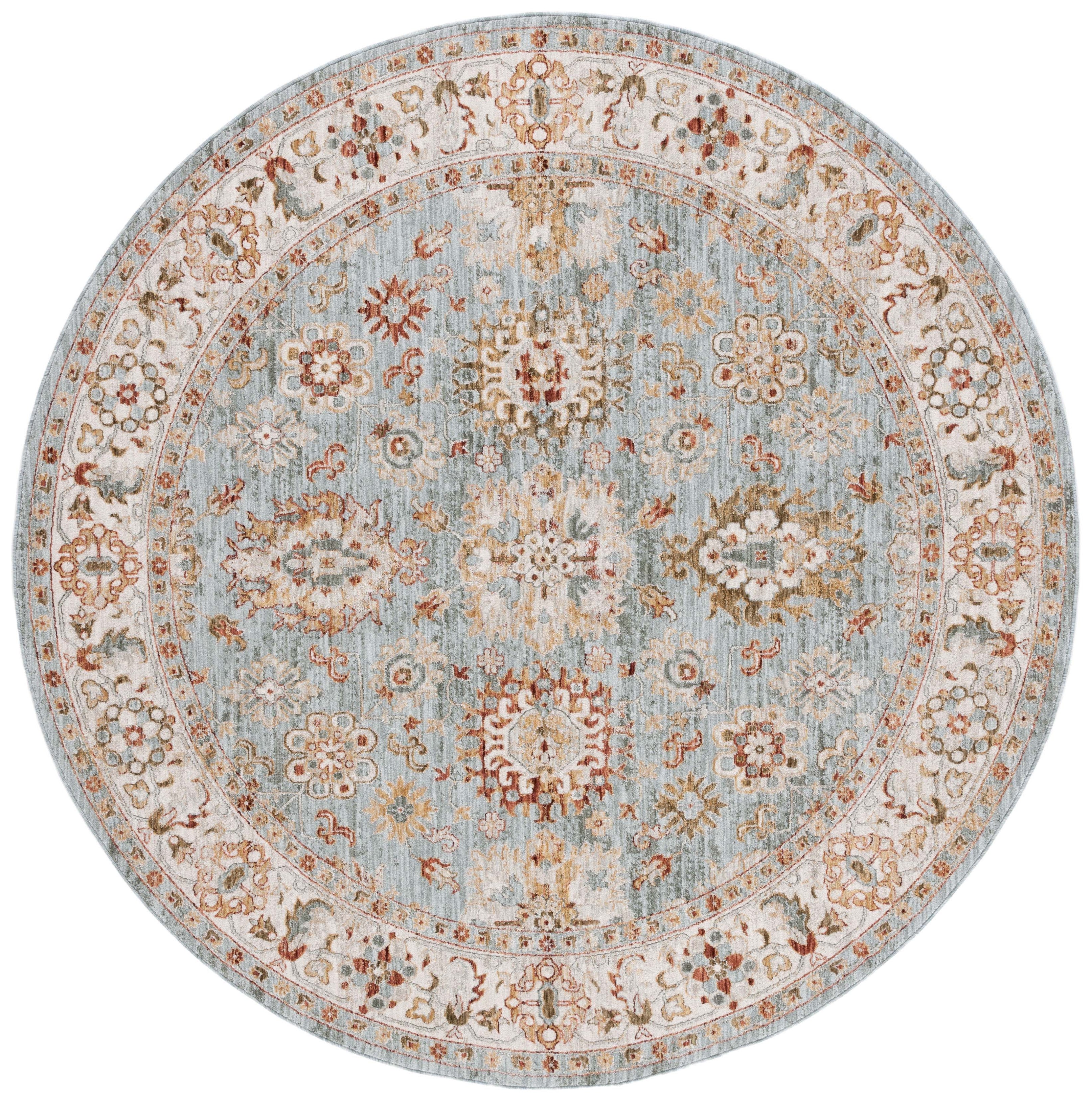 Safavieh Hamilton 112 Rug, HLT112 - Blue / Ivory