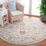 Safavieh Hamilton 114 Rug, HLT114 - Ivory / Rust