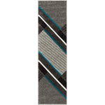 Safavieh Hollywood 711 Rug, HLW711 - Grey / Teal