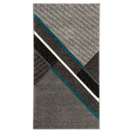 Safavieh Hollywood 711 Rug, HLW711 - Grey / Teal