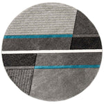 Safavieh Hollywood 711 Rug, HLW711 - Grey / Teal