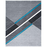 Safavieh Hollywood 711 Rug, HLW711 - Grey / Teal