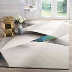 Safavieh Hollywood 713 Rug, HLW713 - Grey / Teal