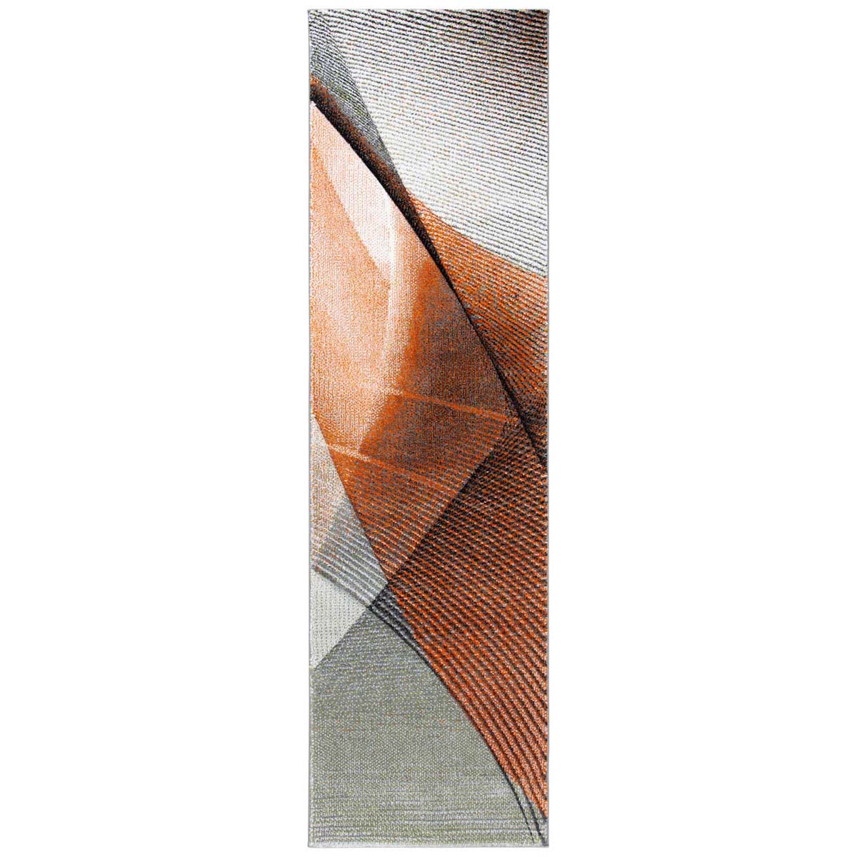 Safavieh Hollywood 715 Rug, HLW715 - Grey / Orange