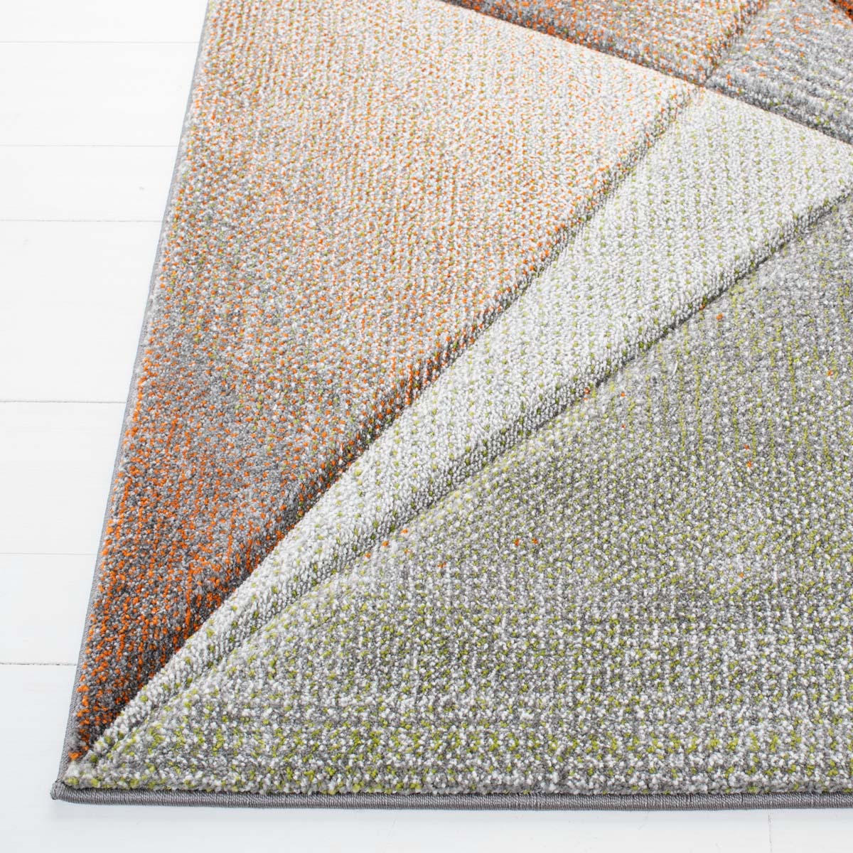 Safavieh Hollywood 715 Rug, HLW715 - Grey / Orange