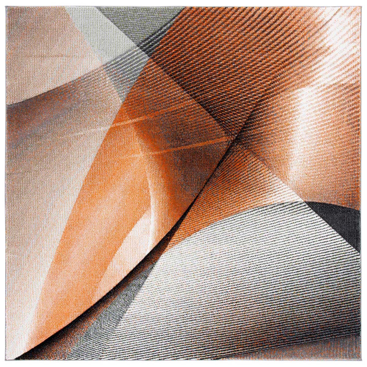 Safavieh Hollywood 715 Rug, HLW715 - Grey / Orange