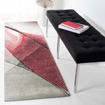 Safavieh Hollywood 715 Rug, HLW715 - Grey / Red
