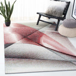 Safavieh Hollywood 715 Rug, HLW715 - Grey / Red