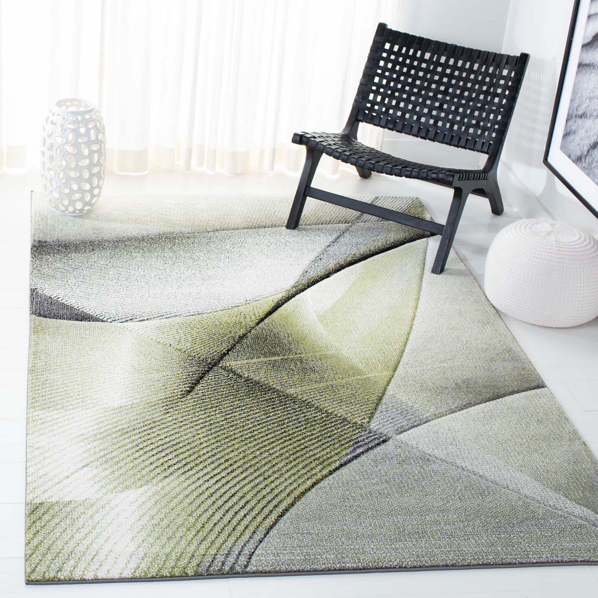 Safavieh Hollywood 715 Rug, HLW715 - Grey / Green