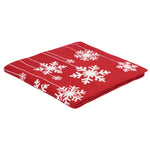 Safavieh Frosty Throw Blanket , HOL2015 - Red / White
