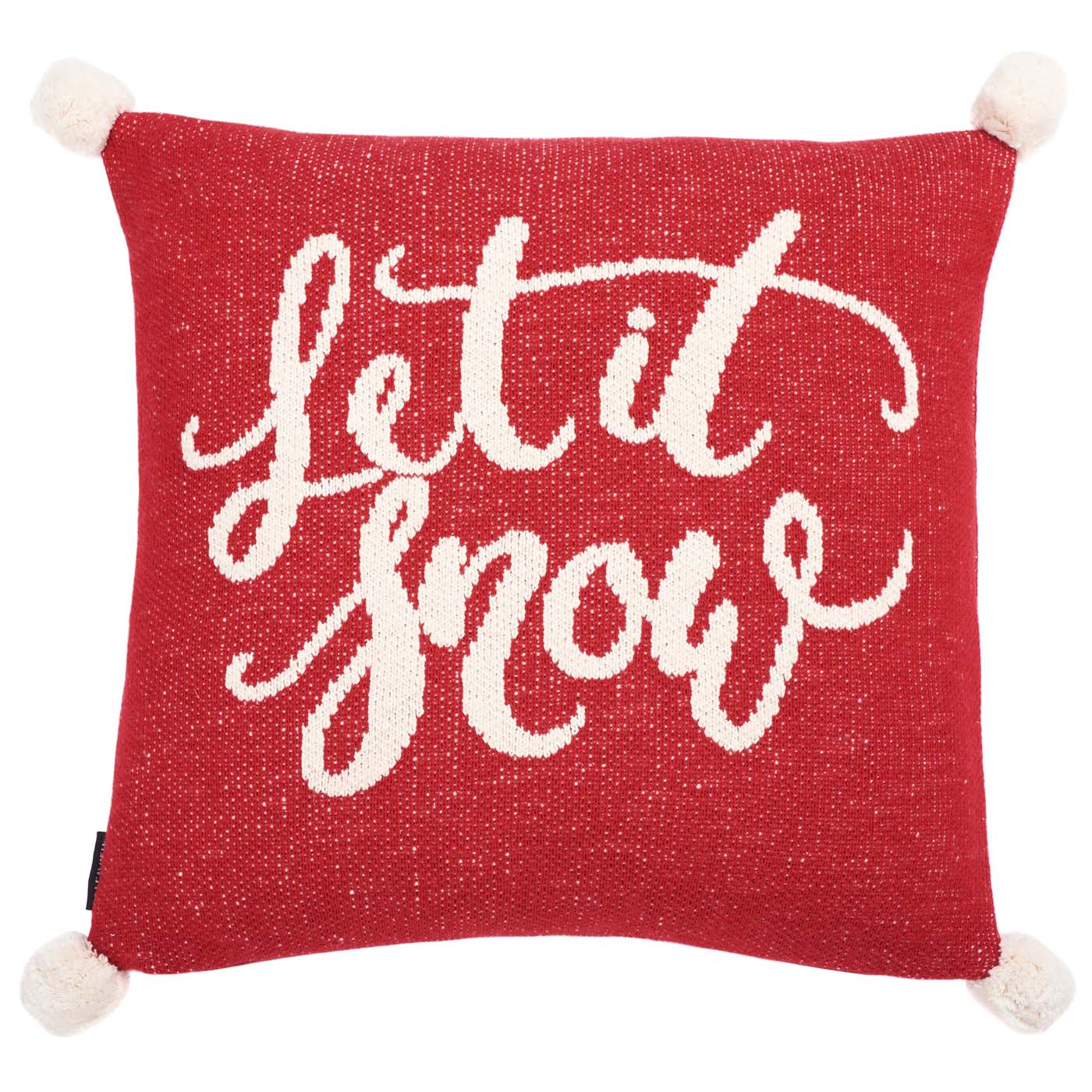Safavieh Let It Snow Holiday Pillow , HOL3018