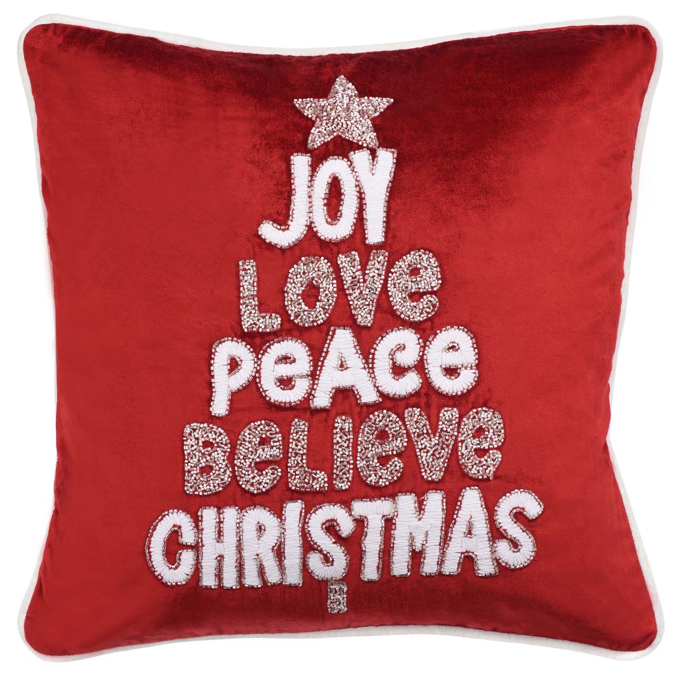 Safavieh Peace And Joy Pillow , HOL4008