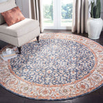 Safavieh Heirloom 701 Rug, HRL701 - Navy / Beige