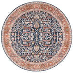 Safavieh Heirloom 703 Rug, HRL703 - Navy / Beige