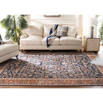 Safavieh Heirloom 703 Rug, HRL703 - Navy / Beige