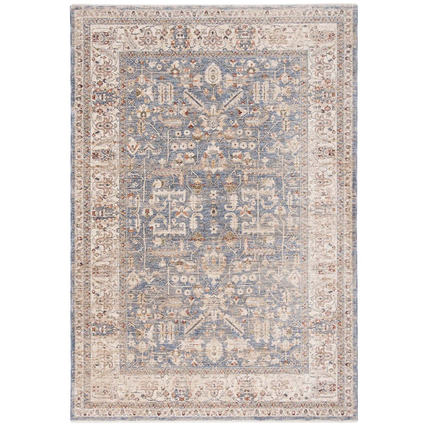 Safavieh Heirloom 704 Rug, HRL704 - Light Blue / Ivory