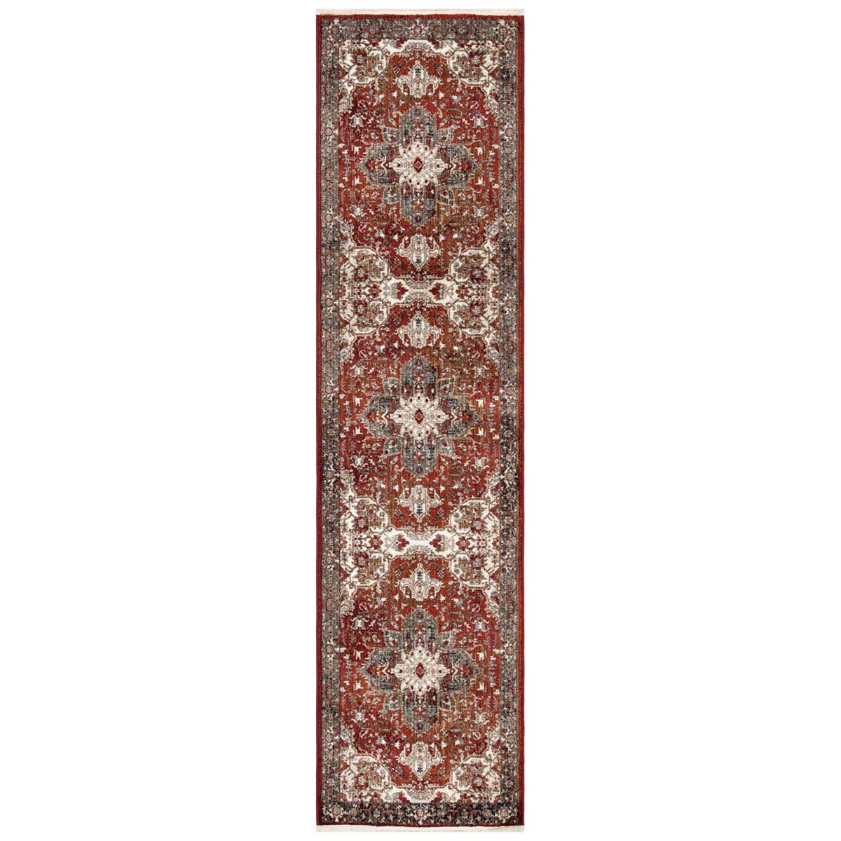 Safavieh Herat 301 Rug, HRT301 - Red / Ivory