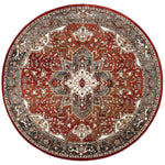 Safavieh Herat 301 Rug, HRT301 - Red / Ivory