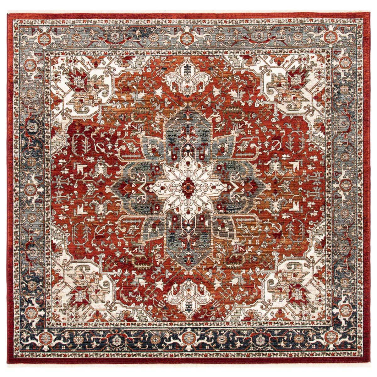Safavieh Herat 301 Rug, HRT301 - Red / Ivory