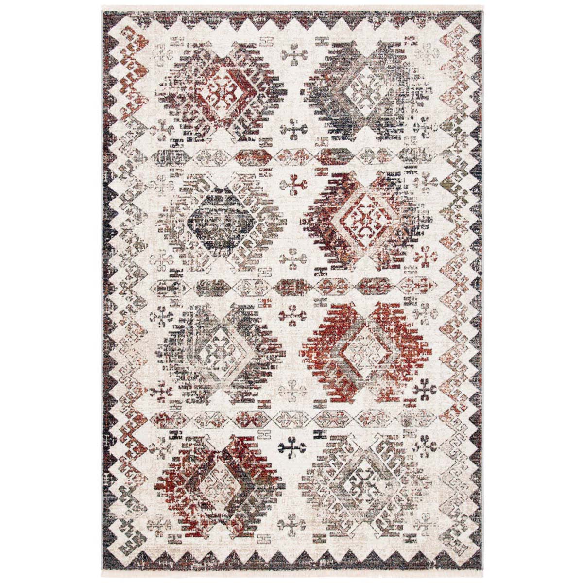 Safavieh Herat 319 Rug, HRT319 - Cream / Grey