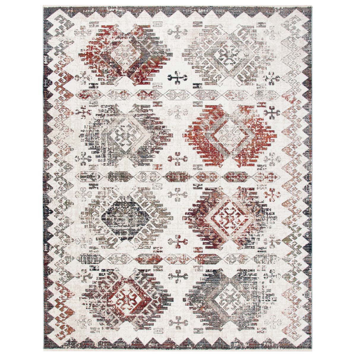 Safavieh Herat 319 Rug, HRT319 - Cream / Grey