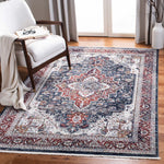 Safavieh Herat 321 Rug, HRT321 - Navy / Red