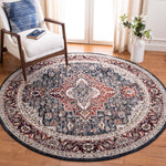 Safavieh Herat 321 Rug, HRT321 - Navy / Red