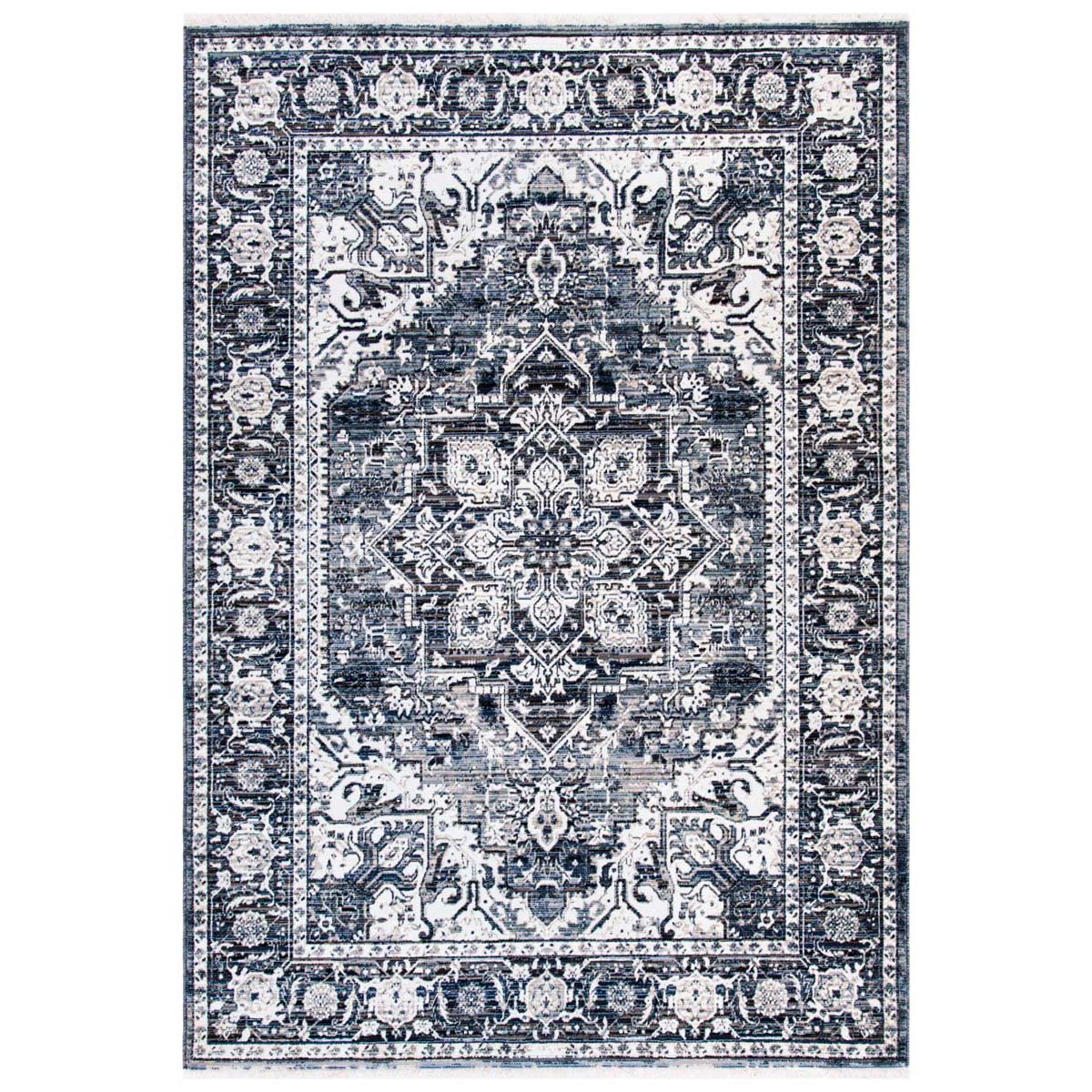 Safavieh Herat 331 Rug, HRT331 - Navy / Ivory