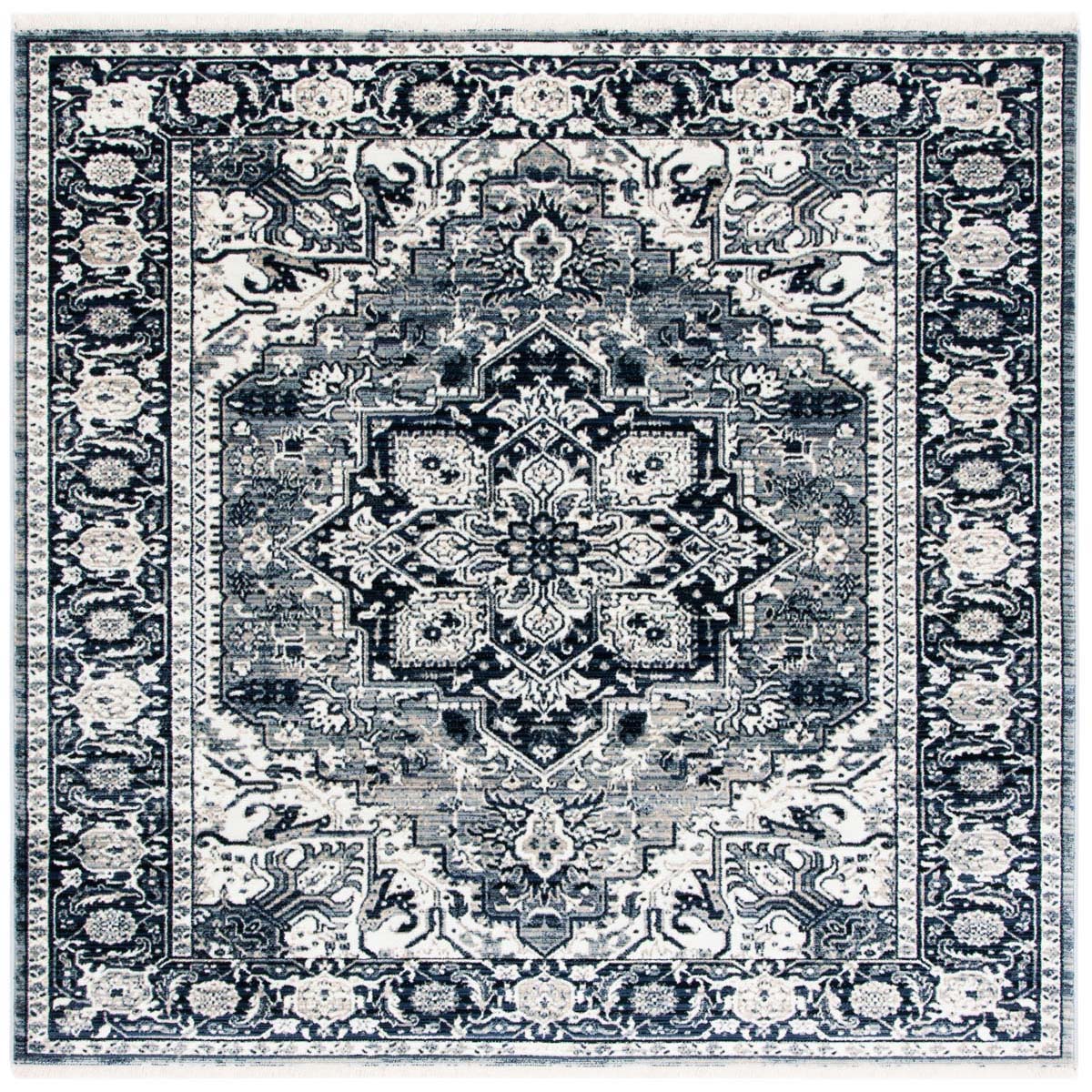 Safavieh Herat 331 Rug, HRT331 - Navy / Ivory