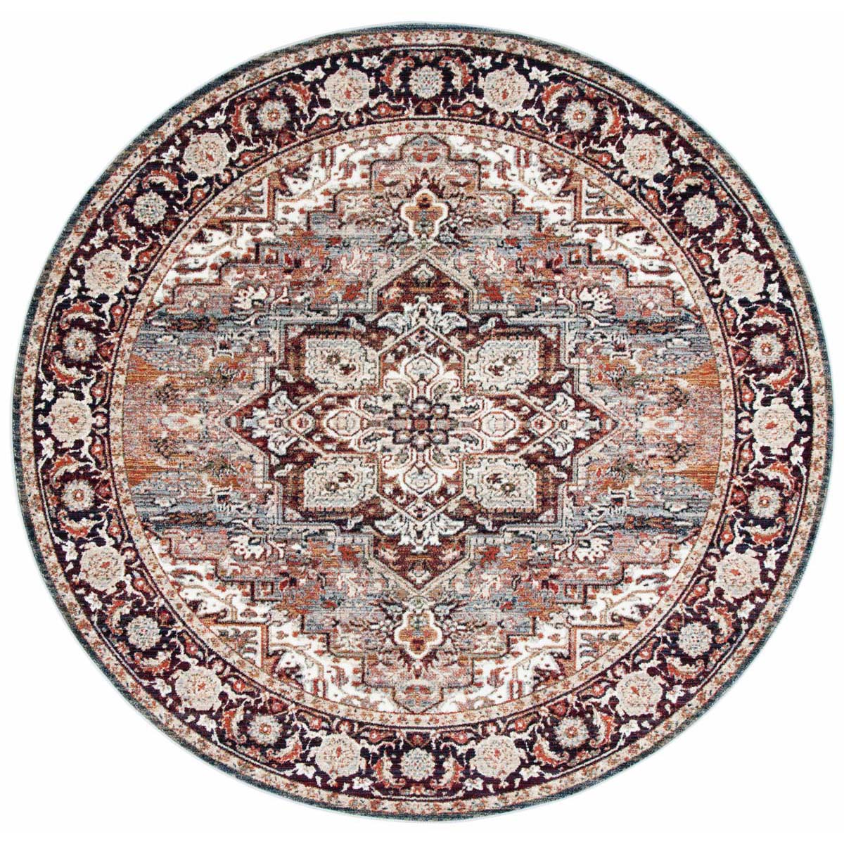 Safavieh Herat 331 Rug, HRT331 - Red / Ivory
