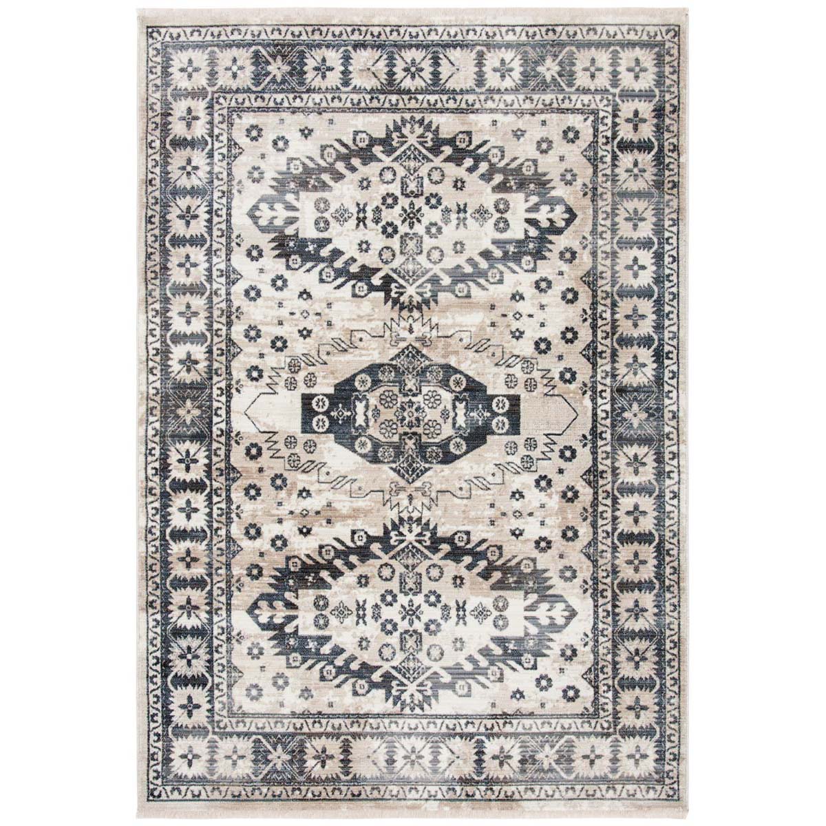 Safavieh Herat 356 Rug, HRT356 - Ivory / Grey