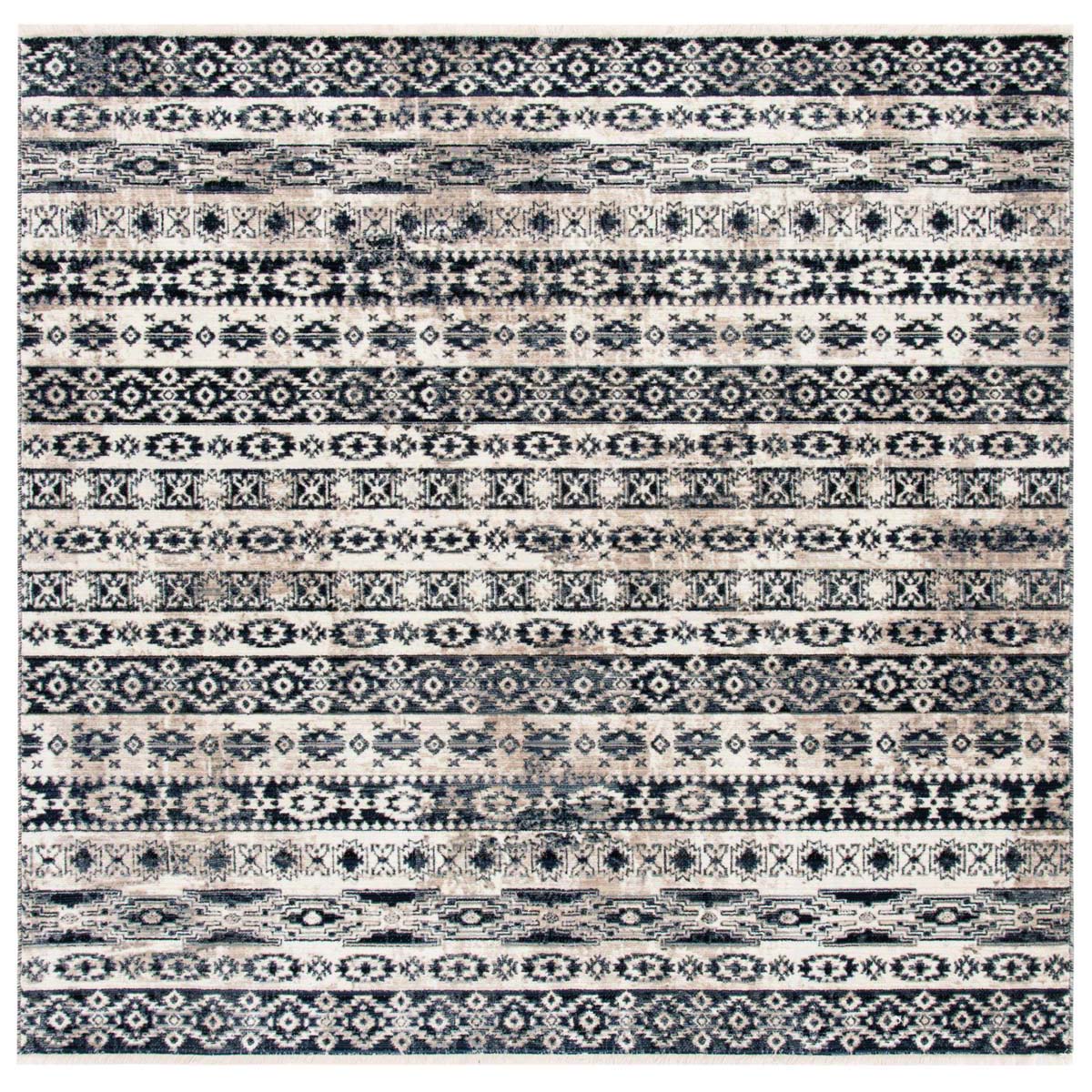 Safavieh Herat 370 Rug, HRT370 - Ivory / Black