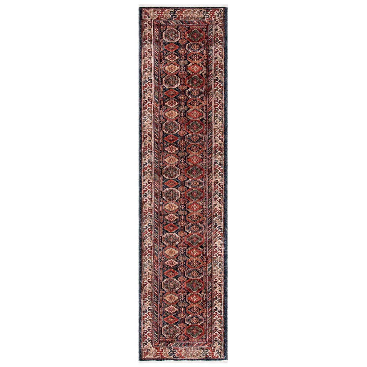 Safavieh Herat 375 Rug, HRT375 - Rust / Creme