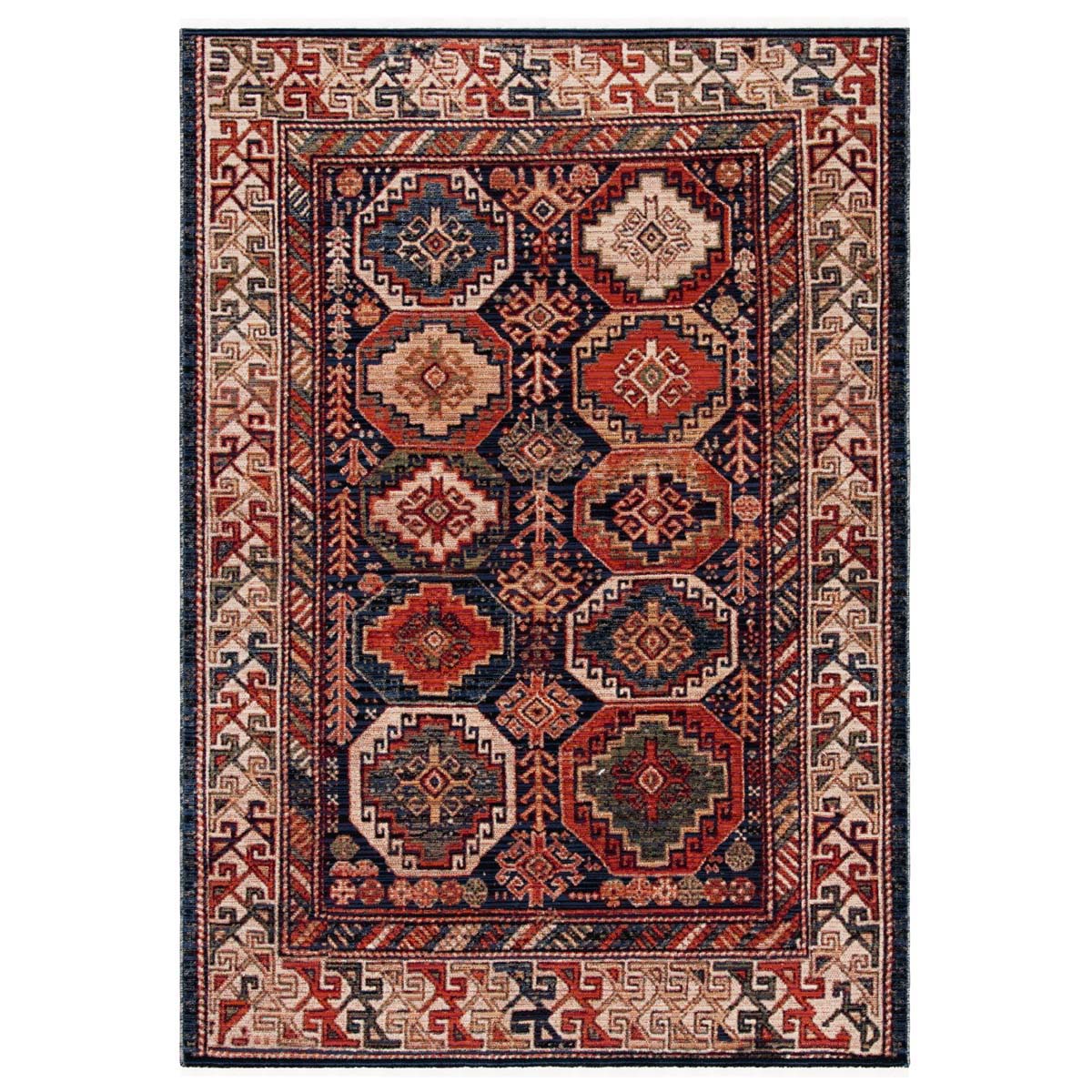 Safavieh Herat 375 Rug, HRT375 - Rust / Creme