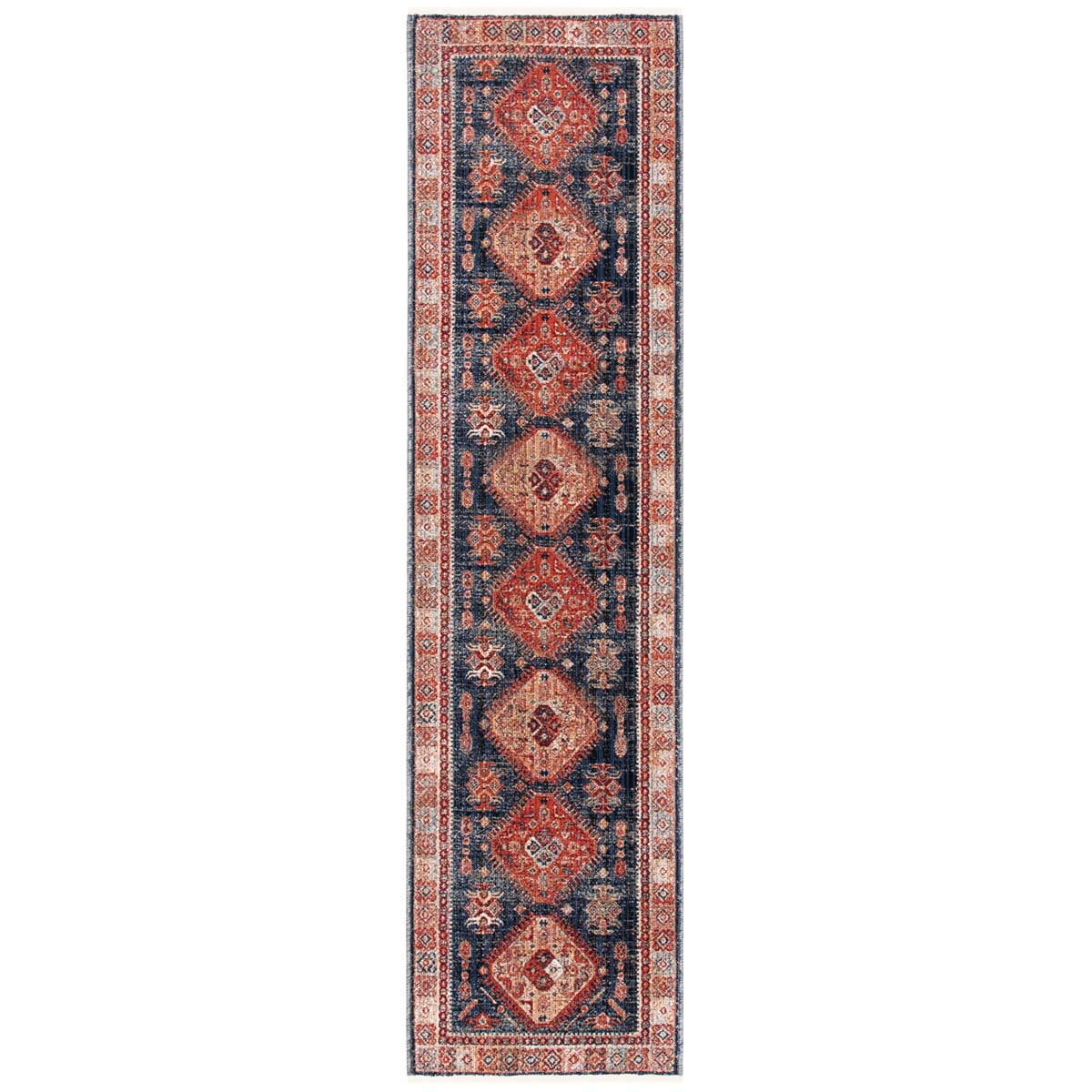 Safavieh Herat 379 Rug, HRT379 - Rust / Black