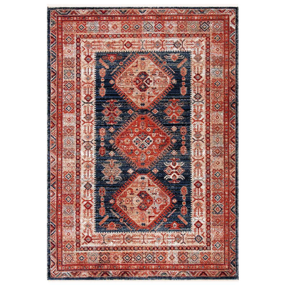 Safavieh Herat 379 Rug, HRT379 - Rust / Black