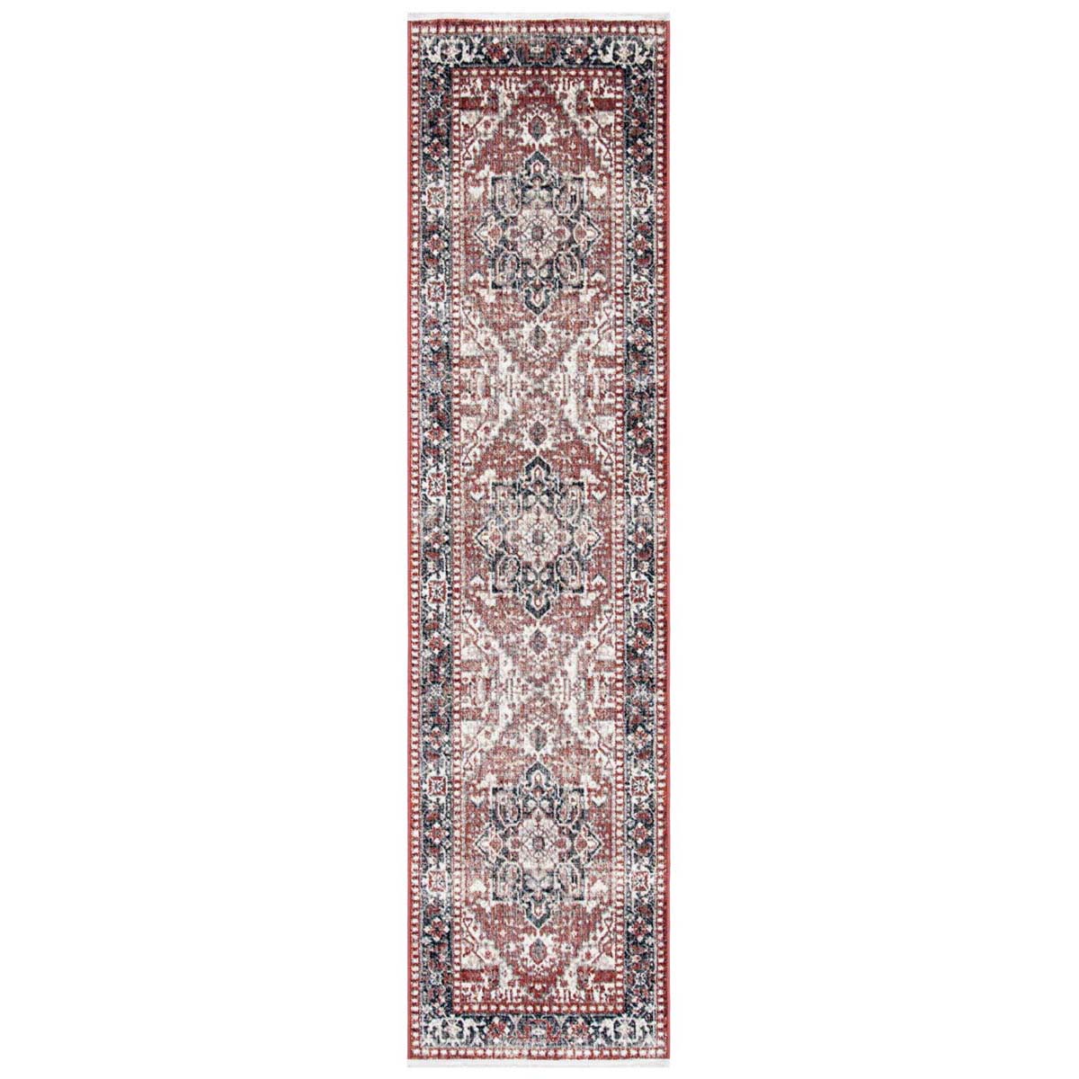 Safavieh Herat 392 Rug, HRT392 - Rust / Creme