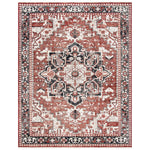 Safavieh Herat 395 Rug, HRT395 - Rust / Black