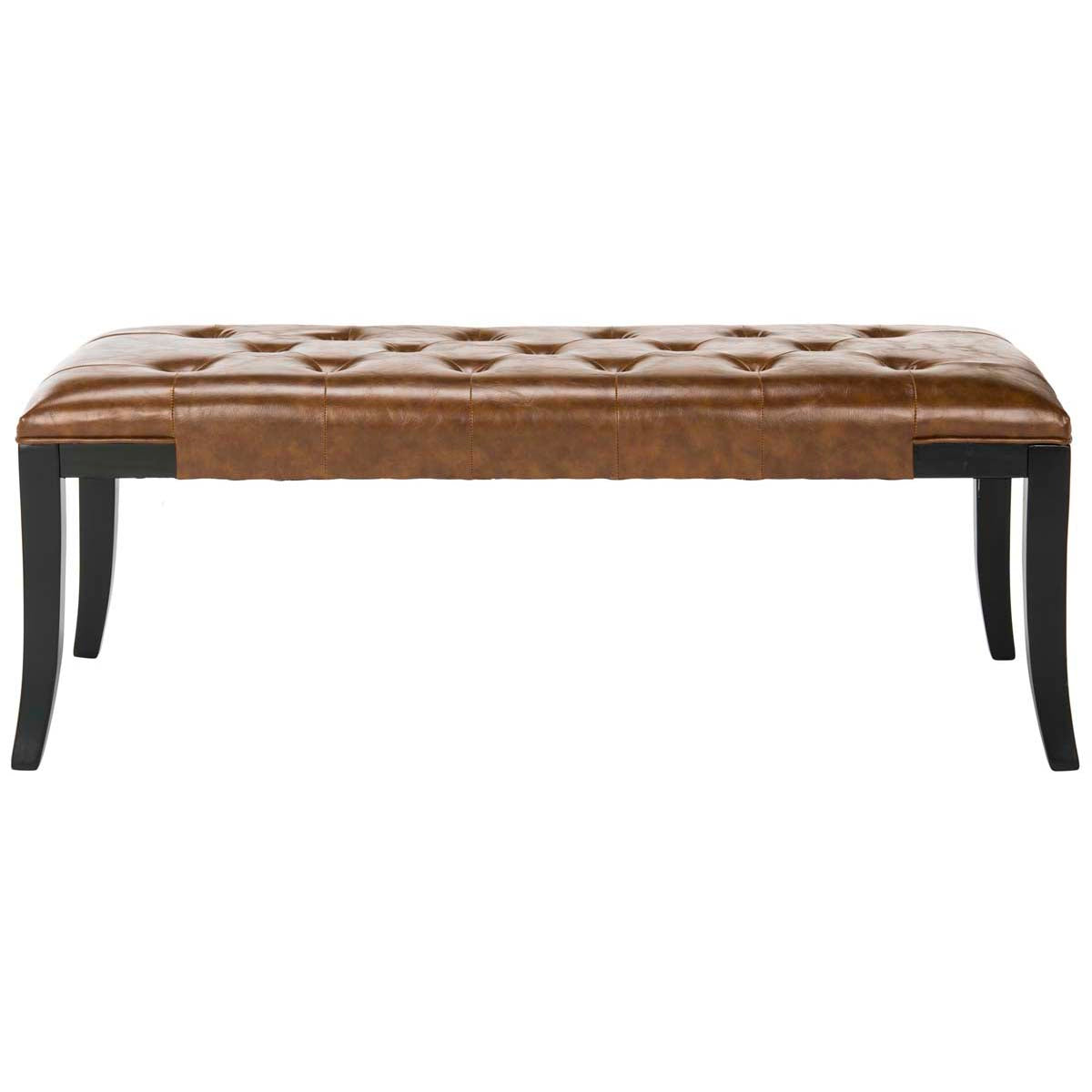 Safavieh Tyler Bench , HUD4069 - Saddle
