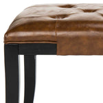 Safavieh Tyler Bench , HUD4069 - Saddle