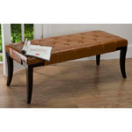 Safavieh Tyler Bench , HUD4069 - Saddle