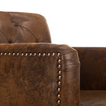 Safavieh Colin Tufted Club Chair , HUD8212 - Brown