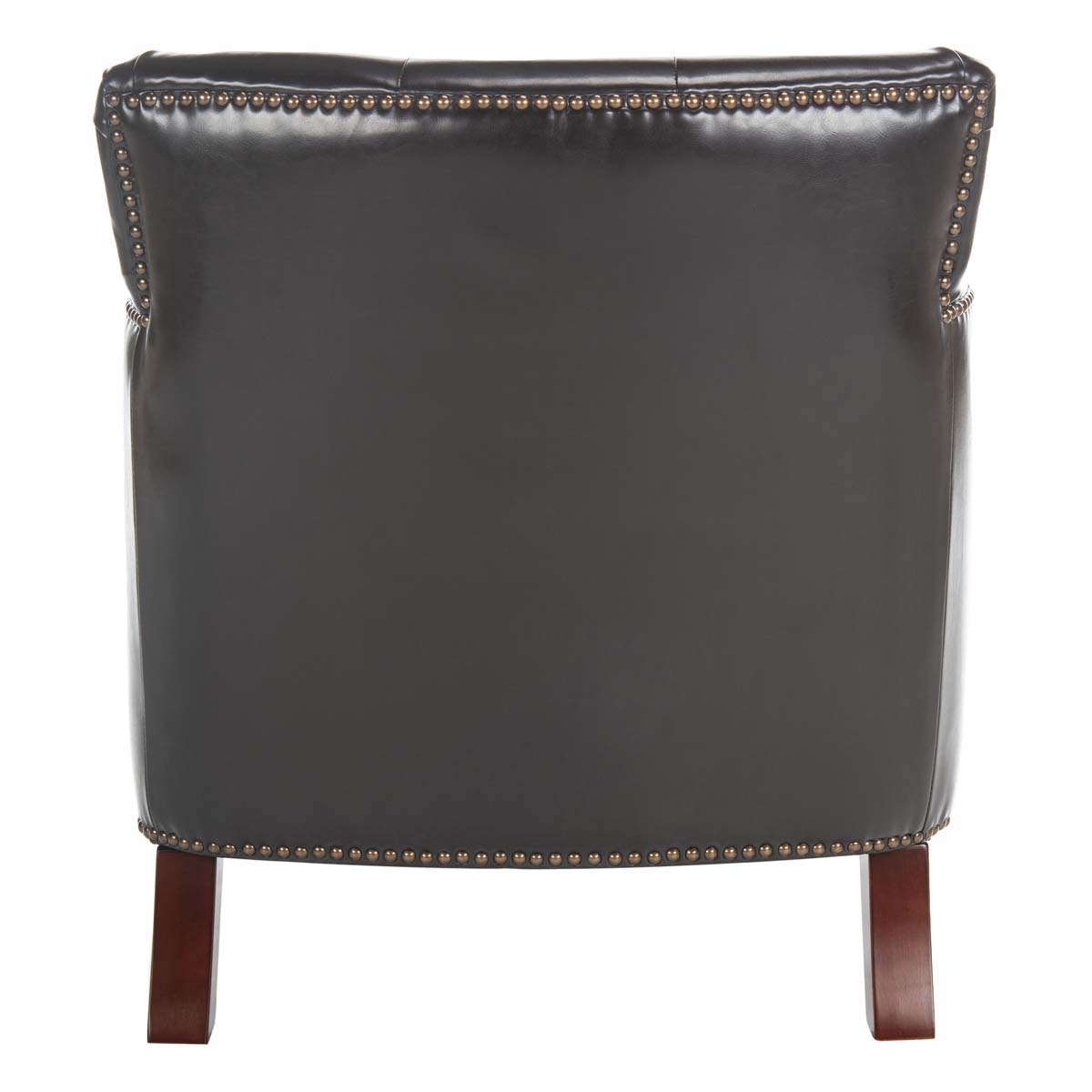 Safavieh Colin Tufted Club Chair , HUD8212 - Brown / Leather
