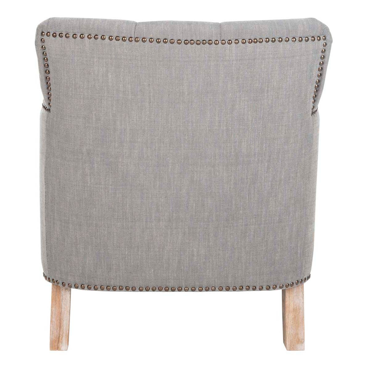 Safavieh Colin Tufted Club Chair , HUD8212 - Stone / Grey