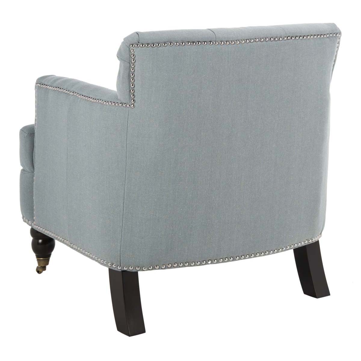 Safavieh Colin Tufted Club Chair , HUD8212 - Sky Blue