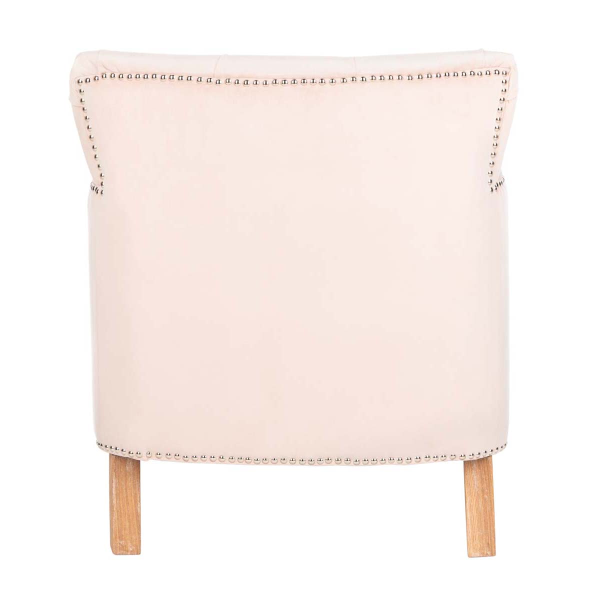 Safavieh Colin Tufted Club Chair , HUD8212 - Blush / White Washed