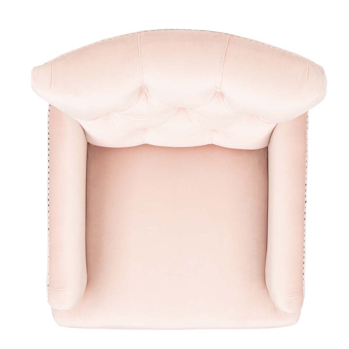 Safavieh Colin Tufted Club Chair , HUD8212 - Blush / White Washed